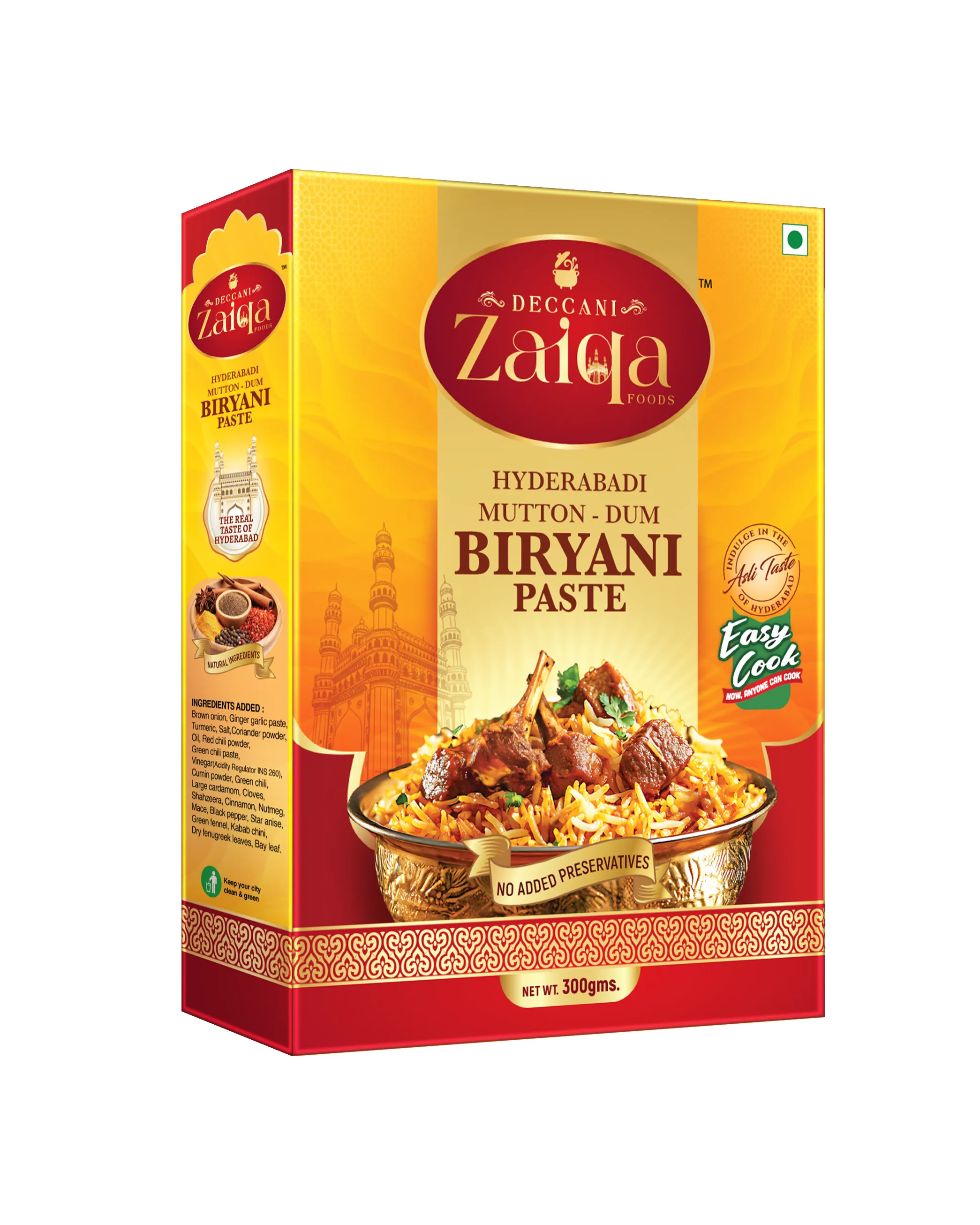 HYDERABADI MUTTON DUM BIRYANI PASTE - 300g